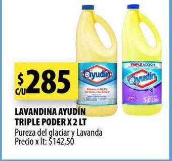 Lavandina ayudín triple poder