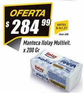 Supermercados Comodin Manteca ilolay multivit oferta
