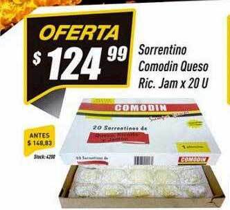 Supermercados Comodin Sorrentino comodin queso ric jam oferta