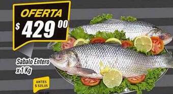 Supermercados Comodin Sabalo entero oferta