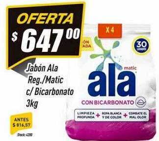 Supermercados Comodin Jabón ala reg matic c bicarbonato oferta