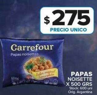 Carrefour Maxi Papas noisette oferta