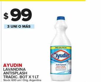 Carrefour Maxi Ayudin lavandina antisplash tradic oferta