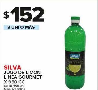 Carrefour Maxi Silva jugo de limon linea gourmet oferta