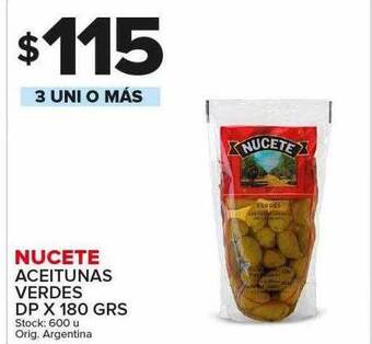 Carrefour Maxi Nucete aceitunas verdes oferta