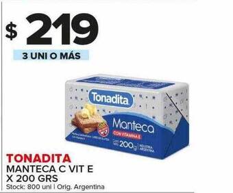Carrefour Maxi Tonadita manteca c vit e oferta