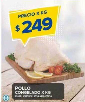 Carrefour Maxi Pollo congelado oferta
