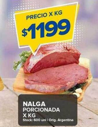 Carrefour Maxi Nalga porcionada oferta