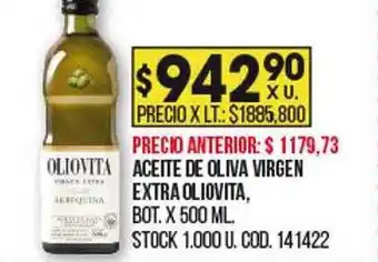 Coto Aceite de oliva virgenn extra oliovita oferta