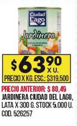 Coto Jardinera ciudad del lago oferta