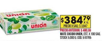 Coto Mate cocido unión oferta