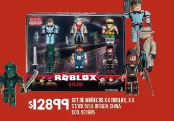 Coto Set de muñecos x 6 roblox oferta