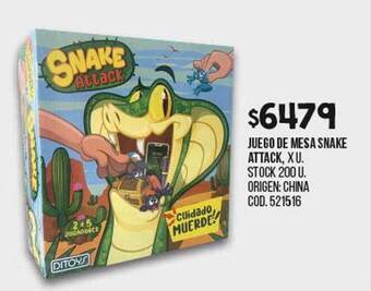 Coto Juego de mesa snake attack oferta
