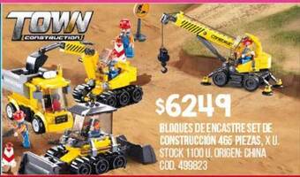 Coto Bloques de encastre set de construcción 465 piezas oferta