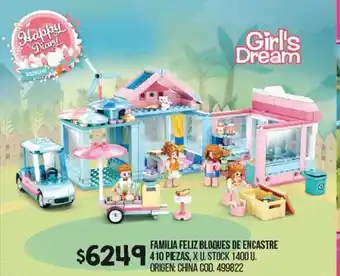 Coto Familia feliz bloques de encastre 410 piezas oferta