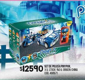 Coto Set de polícia pinypon oferta