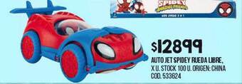 Coto Auto jet spidey rueda libre oferta