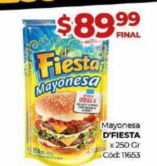 Diarco Mayonesa d'fiesta oferta