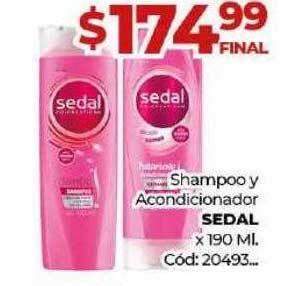 Diarco Shampoo y acondicionador sedal oferta