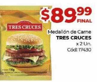 Diarco Medallón de carne tres cruces oferta