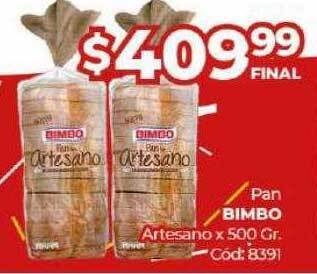 Diarco Pan bimbo artesano oferta