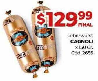 Diarco Leberwurst cagnoli oferta