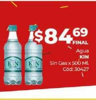 Diarco Agua kin sin gas oferta