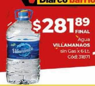 Diarco Agua villamanaos sin gas oferta