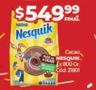 Diarco Cacao nesquik oferta