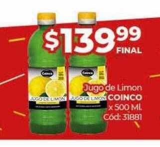 Diarco Jugo de limon coinco oferta