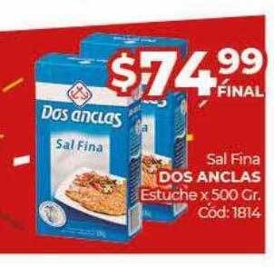 Diarco Sal fina dos anclas estuche oferta
