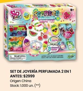 Changomas Set de joyería perfumada 2 en 1 oferta