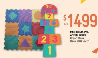 Changomas Piso goma eva oferta