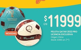 Changomas Pelota qatar 2022 pro licencia exclusiva oferta