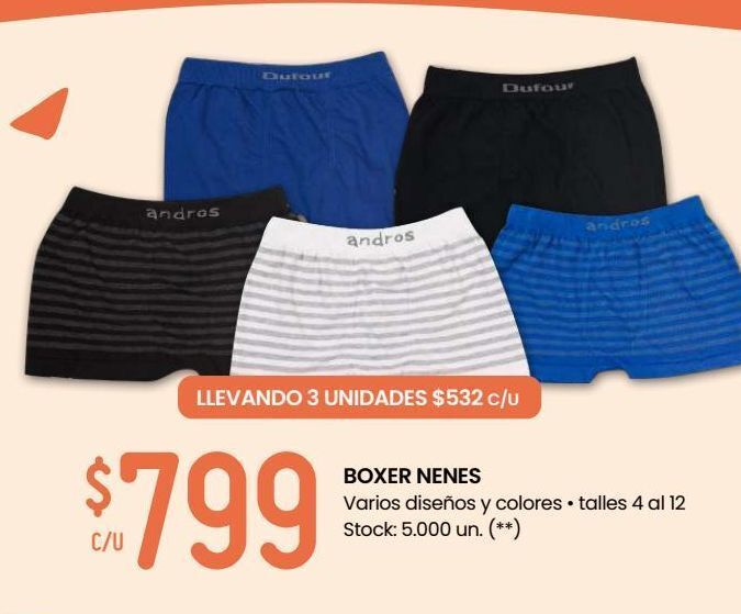 Changomas Boxer nenes oferta