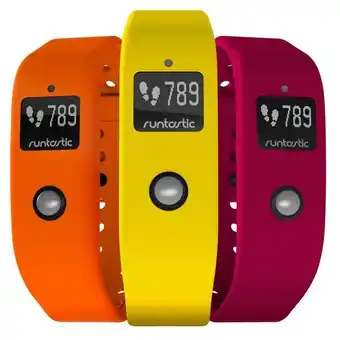 Garbarino Pulseras de repuesto runtastic amarillo naranja y rosa oferta