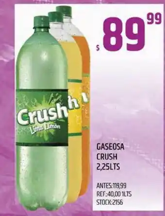 Supermercados Todo Gaseosa Crush 2,25lts oferta