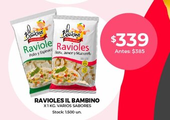 Supermercados Tadicor Ravioles il bambino oferta