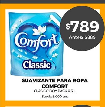 Supermercados Tadicor Suavizante para ropa comfort oferta