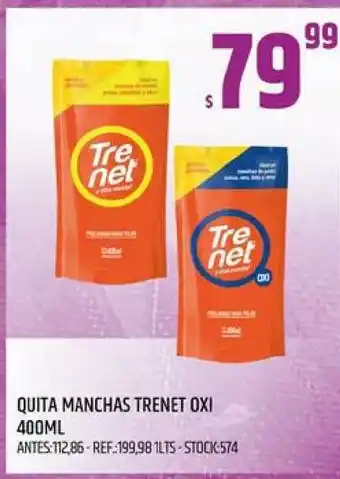Supermercados Todo Trenet Quita Manchas Oxi 400ml oferta