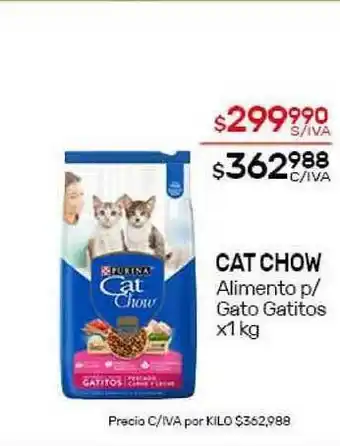Nini Mayorista Cat Chow x1 kg oferta