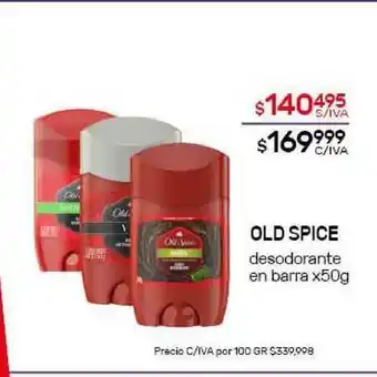 Nini Mayorista Old Spice Desodorante En Barra x50 g oferta