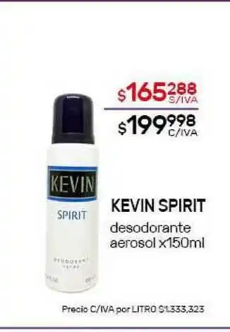 Nini Mayorista Kevin Spirit x150 ml oferta