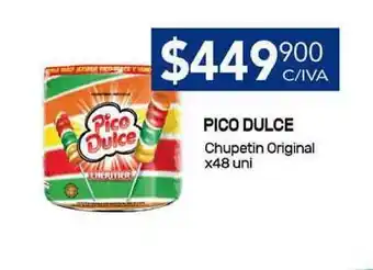 Nini Mayorista Pico Dulce Chupetin Original x48 uni oferta