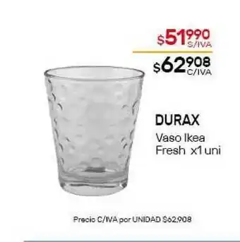 Nini Mayorista Durax Vaso Ikea Fresh x1 uni oferta
