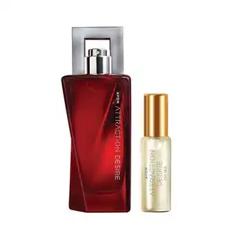Avon Set x2 attraction desire her - perfume + purse spray oferta