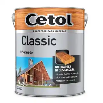 Easy Classic satinado cetol natural 20lts oferta