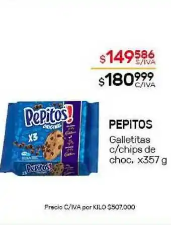 Nini Mayorista Pepitos x357 g oferta