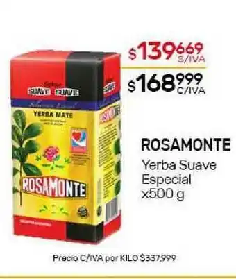 Nini Mayorista Rosamonte x500 g oferta