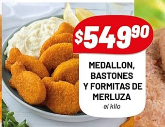 Almacor Medallon Bastones Y Formitas de Merluza oferta